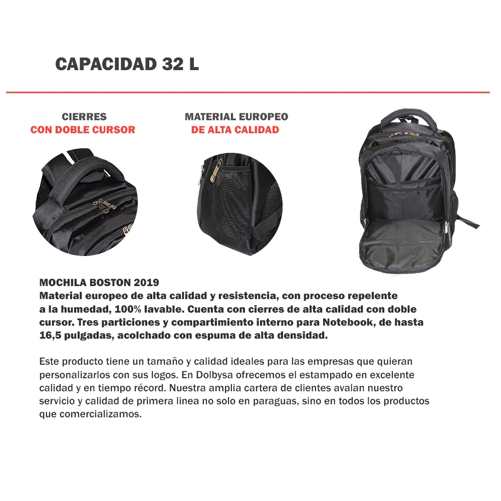 Mochila Ejecutiva Porta Notebook - Imagen 4